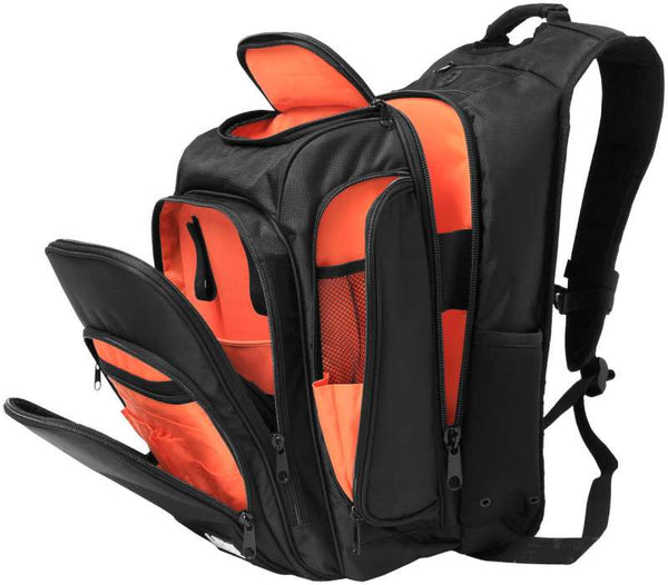 Black and outlet orange backpack