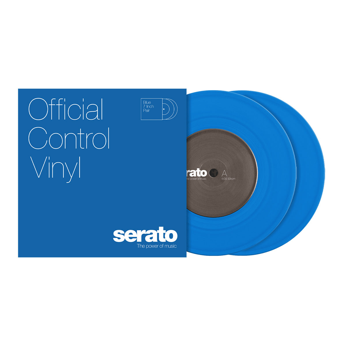 Serato Performance Series 7" Control Vinyl | Blue (Pair)