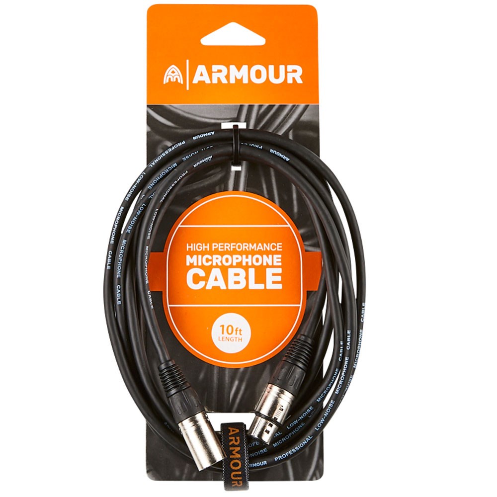 Armour CCP10 FXLR - MXLR Mic/Input Cable (10FT/3M)