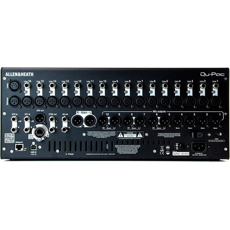 Allen & Heath QU-PAC Portable 22-In/12-Out Digital Mixer