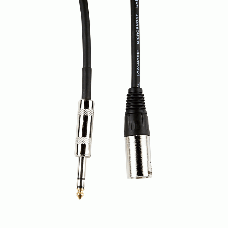 Armour CJPM10 TRS JACK - MXLR Balanced Mic/Input Cable (10FT/3M)