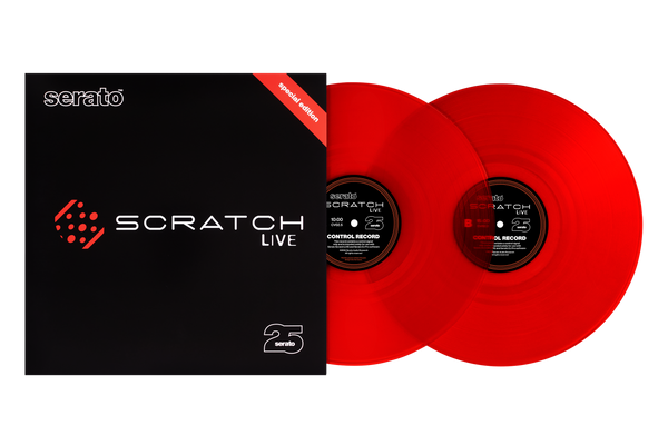 Serato Scratch Live Control Vinyl - 25th ANNIVERSARY Limited Edition 12" Control Vinyl (Pair)