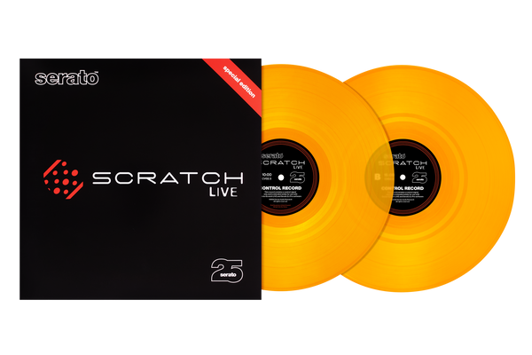 Serato Scratch Live Control Vinyl - 25th ANNIVERSARY Limited Edition 12" Control Vinyl (Pair)