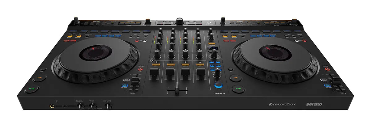 AlphaTheta DDJ-GRV6 4-Channel Performance DJ Controller for Rekordbox & Serato DJ Pro