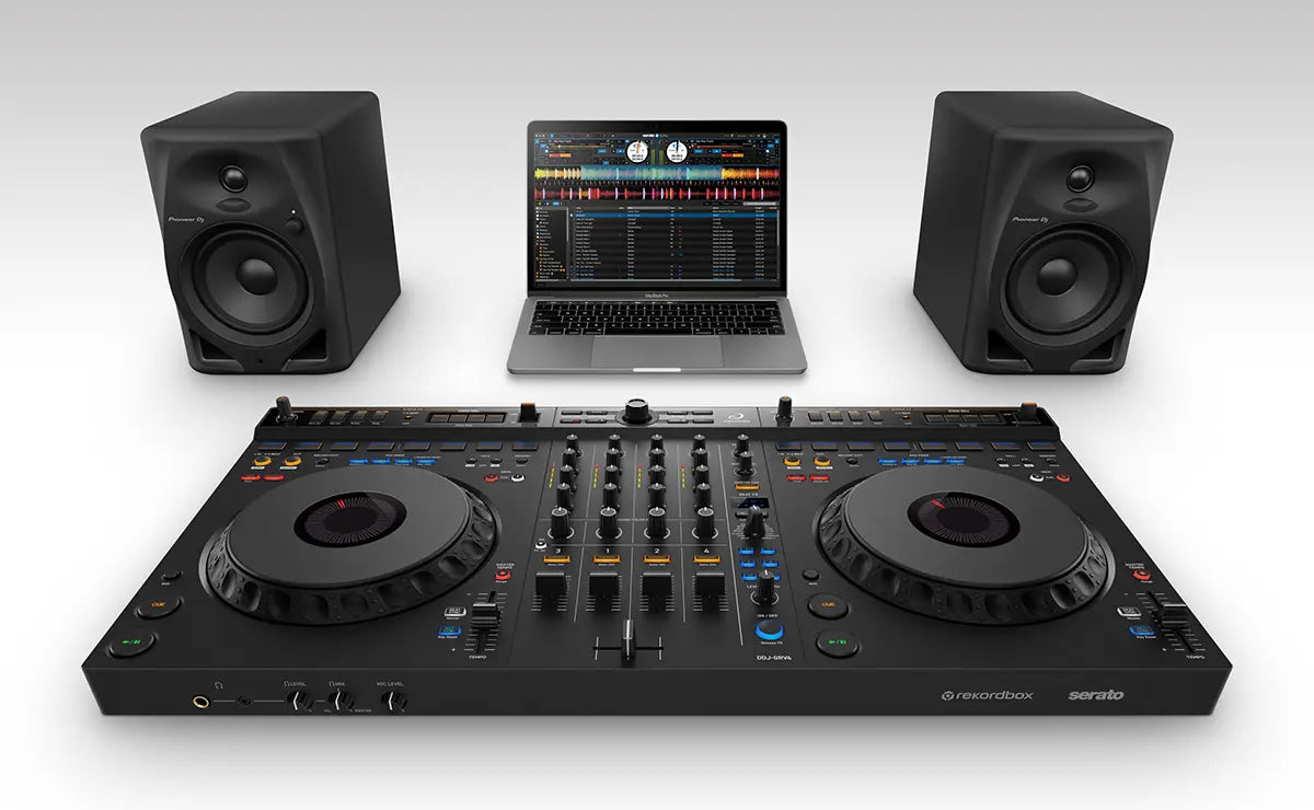 AlphaTheta DDJ-GRV6 4-Channel Performance DJ Controller for Rekordbox & Serato DJ Pro