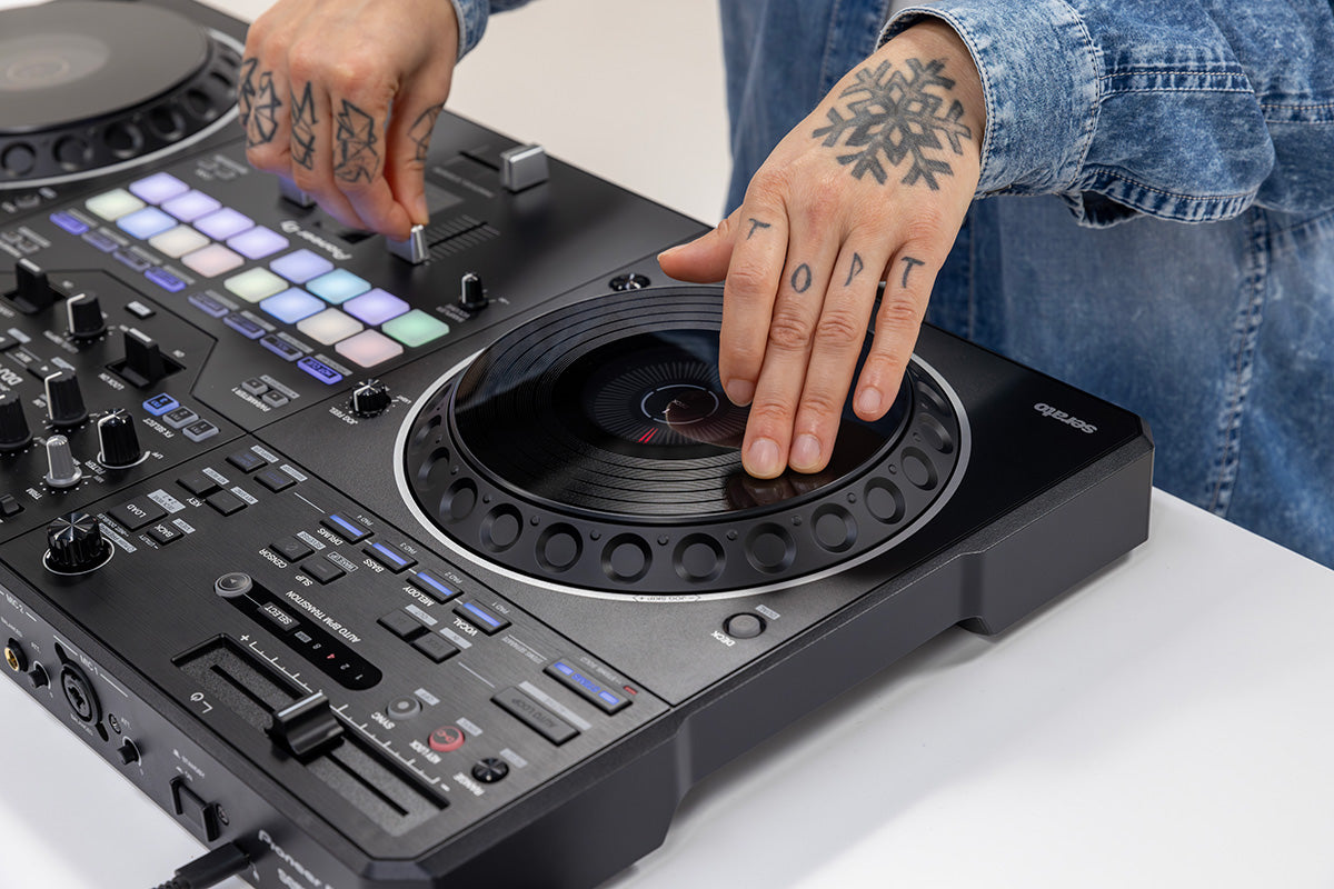 Pioneer DDJ-REV5 Scratch-Style 2-Channel Performance Controller for Serato DJ Pro & Rekordbox