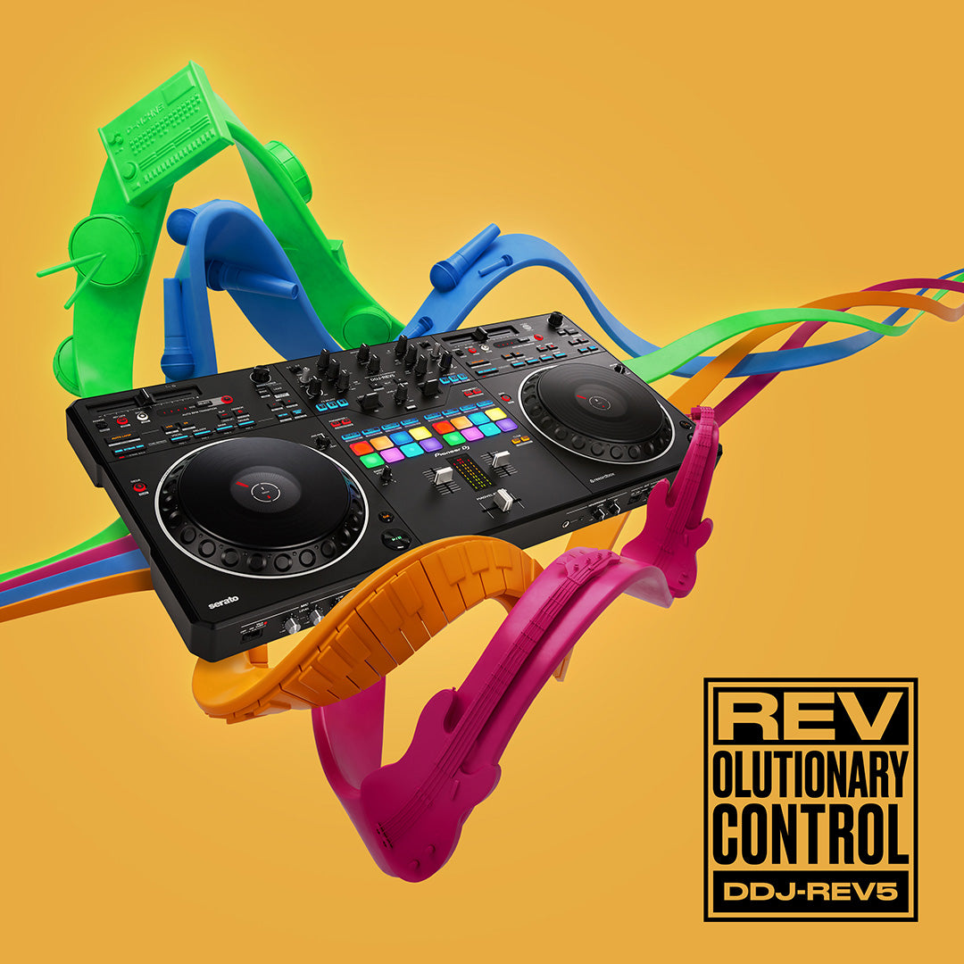 Pioneer DDJ-REV5 Scratch-Style 2-Channel Performance Controller for Serato DJ Pro & Rekordbox