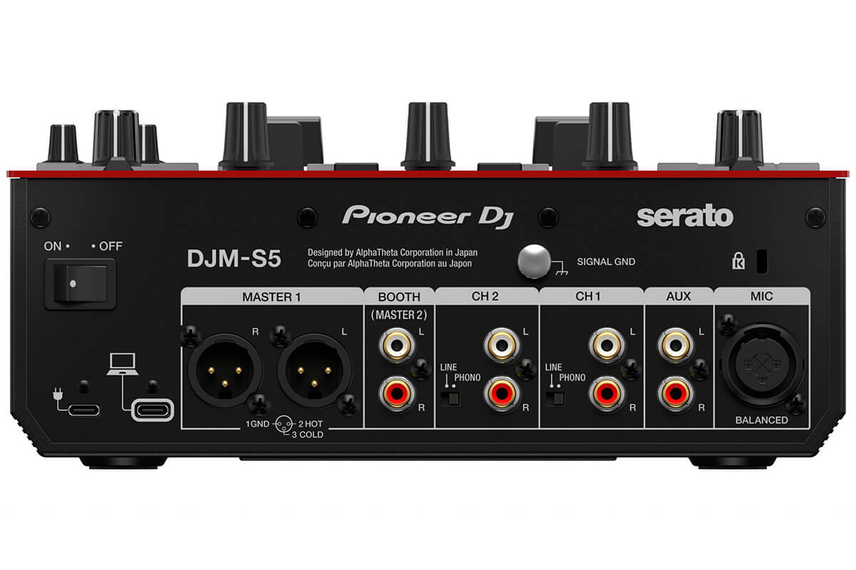 Pioneer DJM-S5 Scratch-style 2-Channel Mixer for Serato DJ Pro LOW STOCK