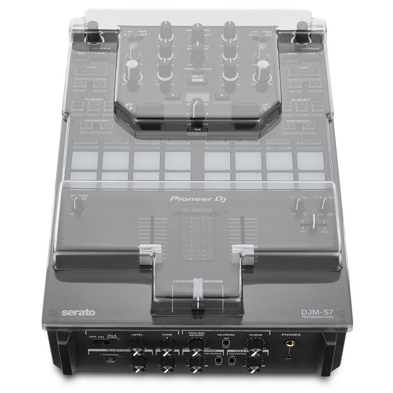 DECKSAVER Polycarbonate Dust Cover for Pioneer DJM-S7 DJ Mixer