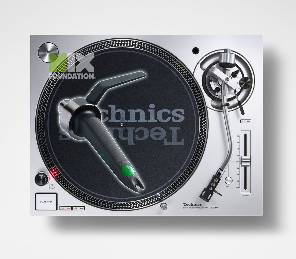 Technics SL-1200MK7 Direct Drive DJ Turntable Silver w/Mix 