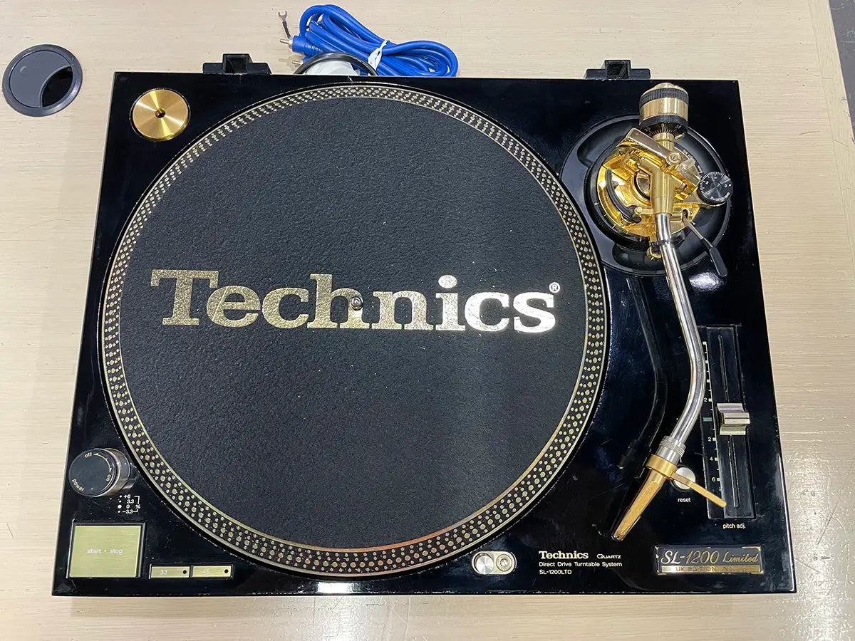 Technics SL-1200 LIMITED | 25th Anniversary Limited Edition Gold Turntable (Refurbished) RARE