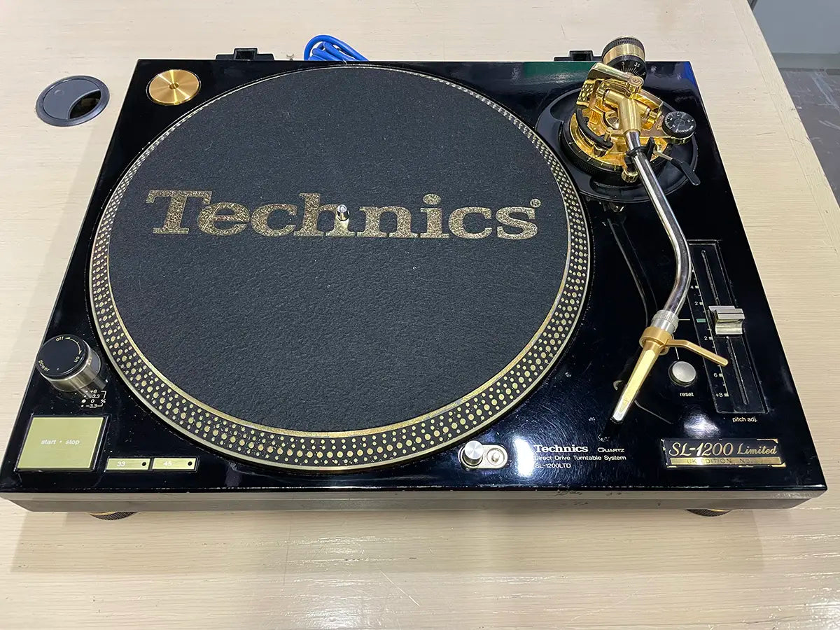 Technics SL-1200 LIMITED | 25th Anniversary Limited Edition Gold Turntable (Refurbished) RARE