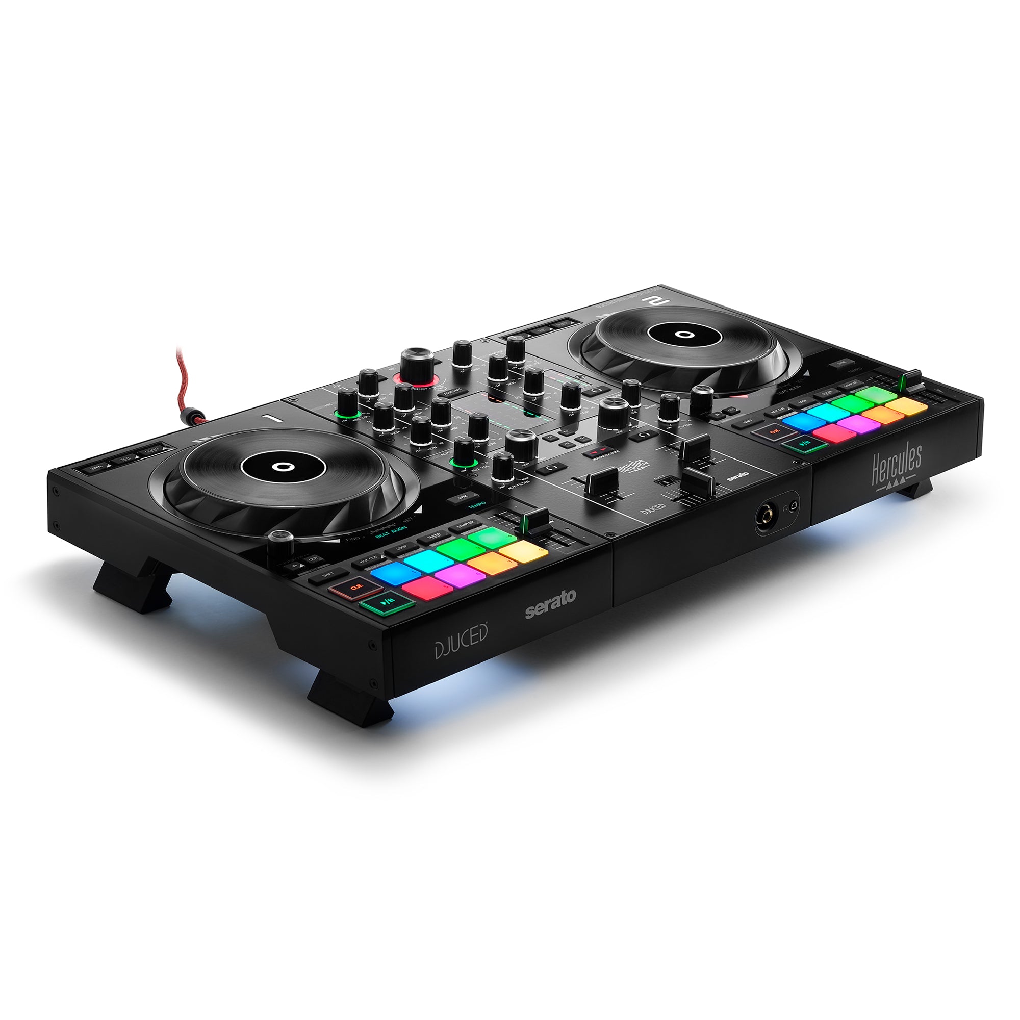 Hercules DJ Control INPULSE 500 | 2-Channel DJ Controller for Serato DJ Lite