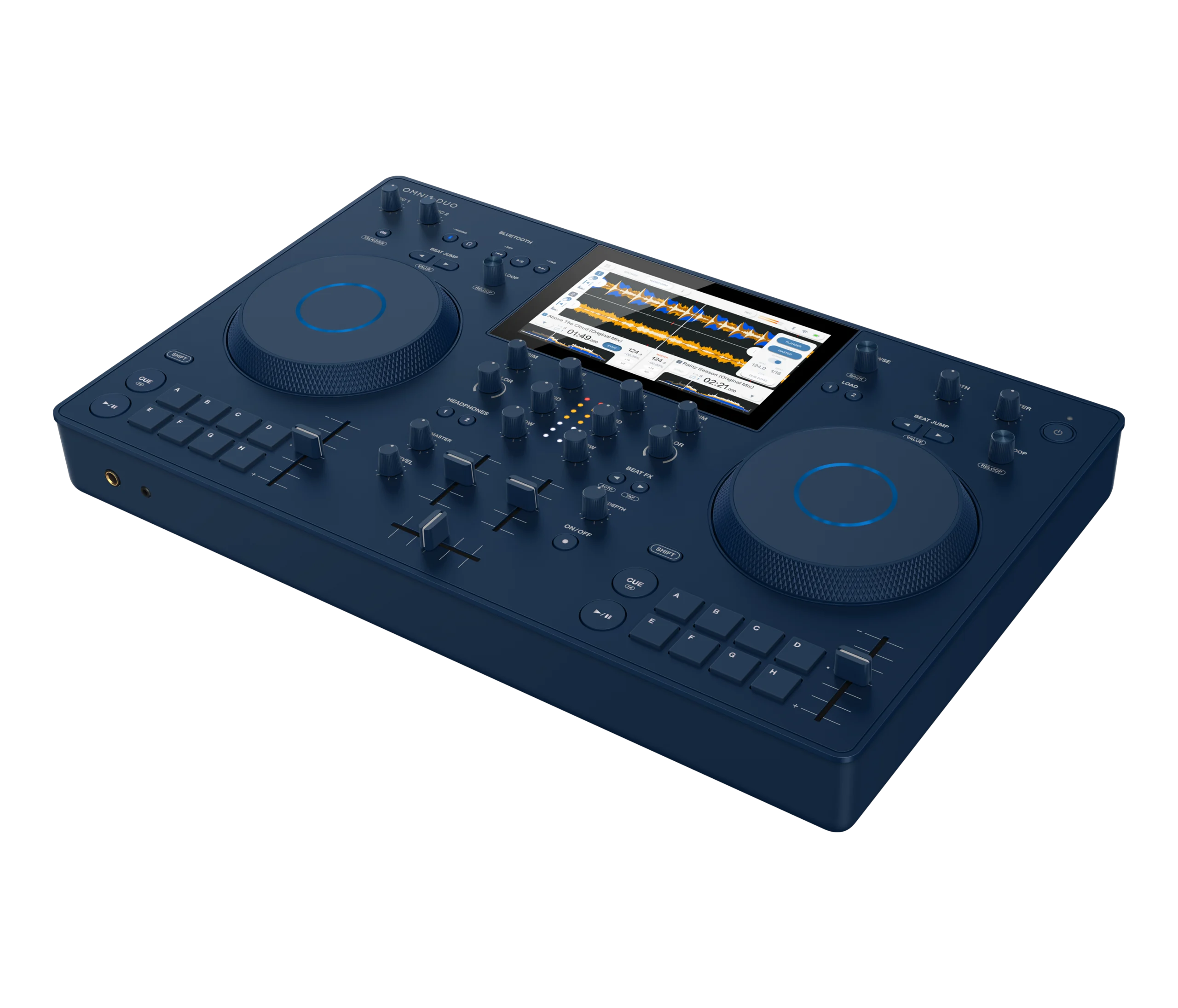 AlphaTheta OMNIS-DUO Portable All-in-One DJ System w/ Bluetooth Audio Input