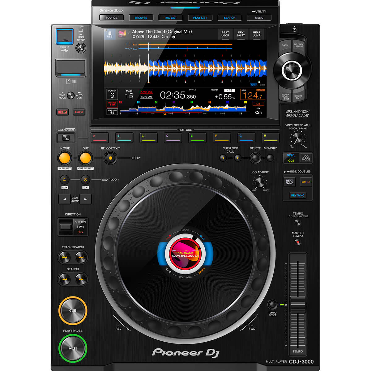 Pioneer CDJ-3000 Professional Media-Player with 9” HD Touch Screen PRE-ORDER