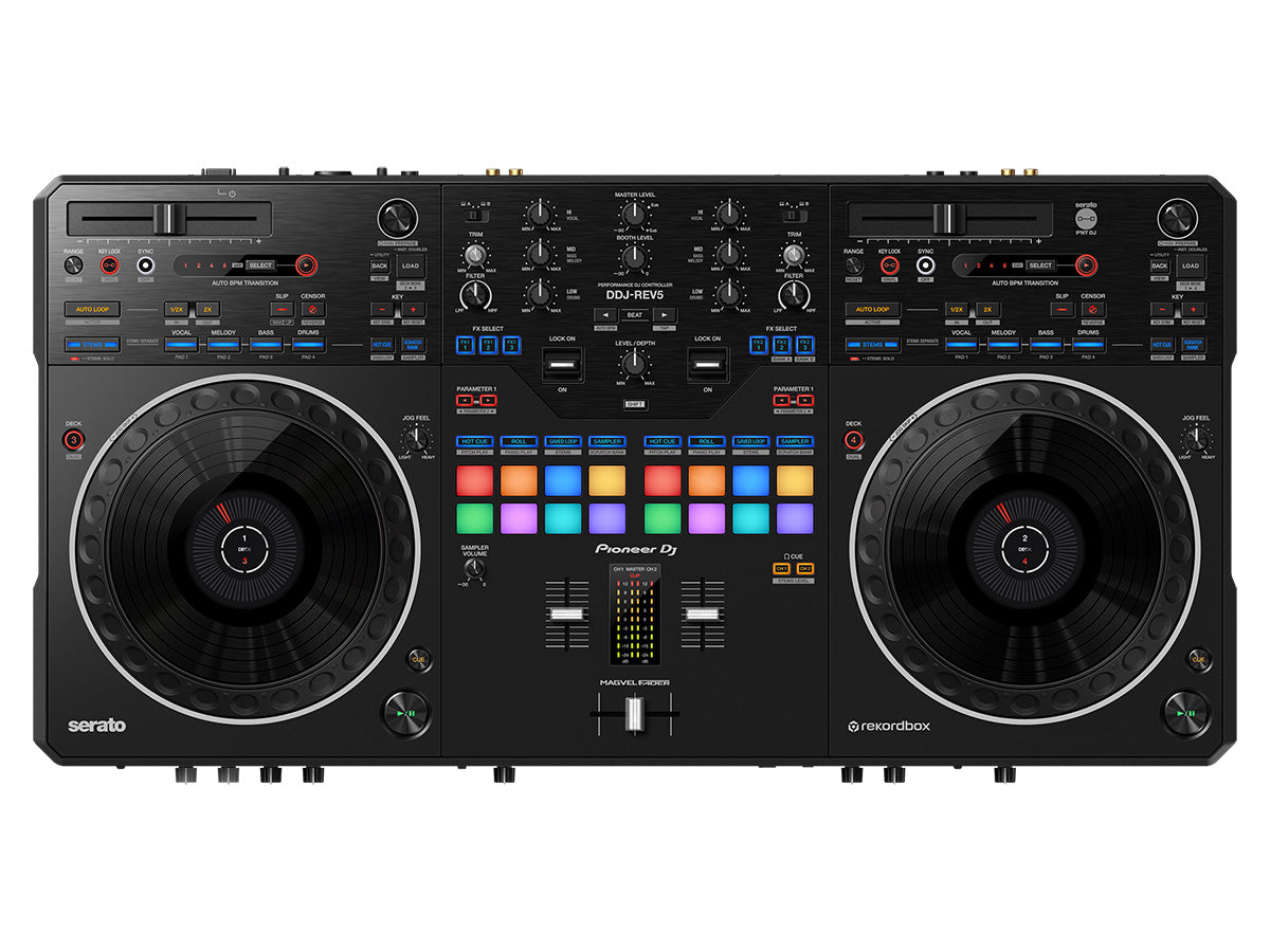 Pioneer DDJ-REV5 Scratch-Style 2-Channel Performance Controller for Serato DJ Pro & Rekordbox