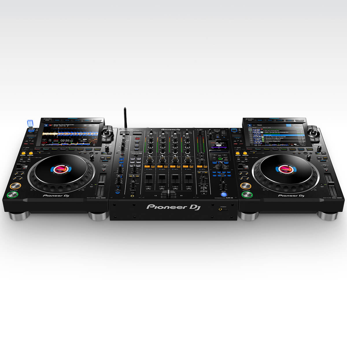 Pioneer CDJ-3000 X DJM-A9 Professional 4-Channel Digital-Media Package PRE-ORDER