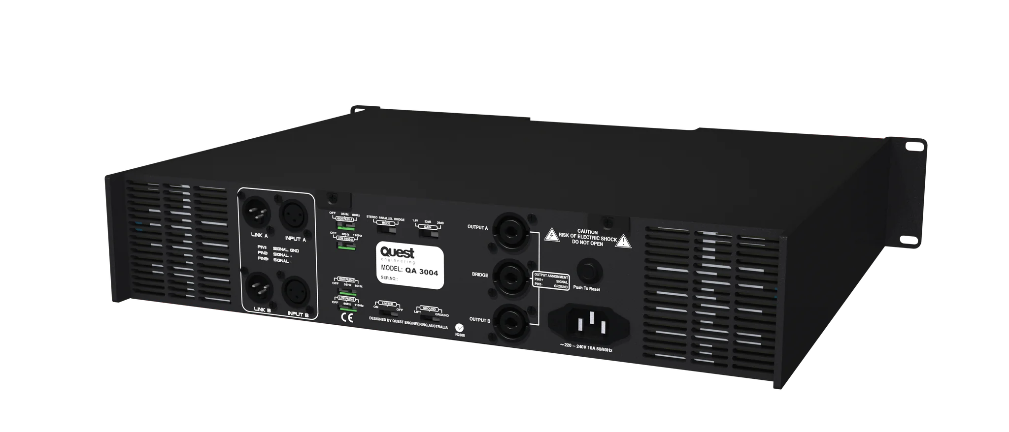 Quest QA3004 Power Amplifier