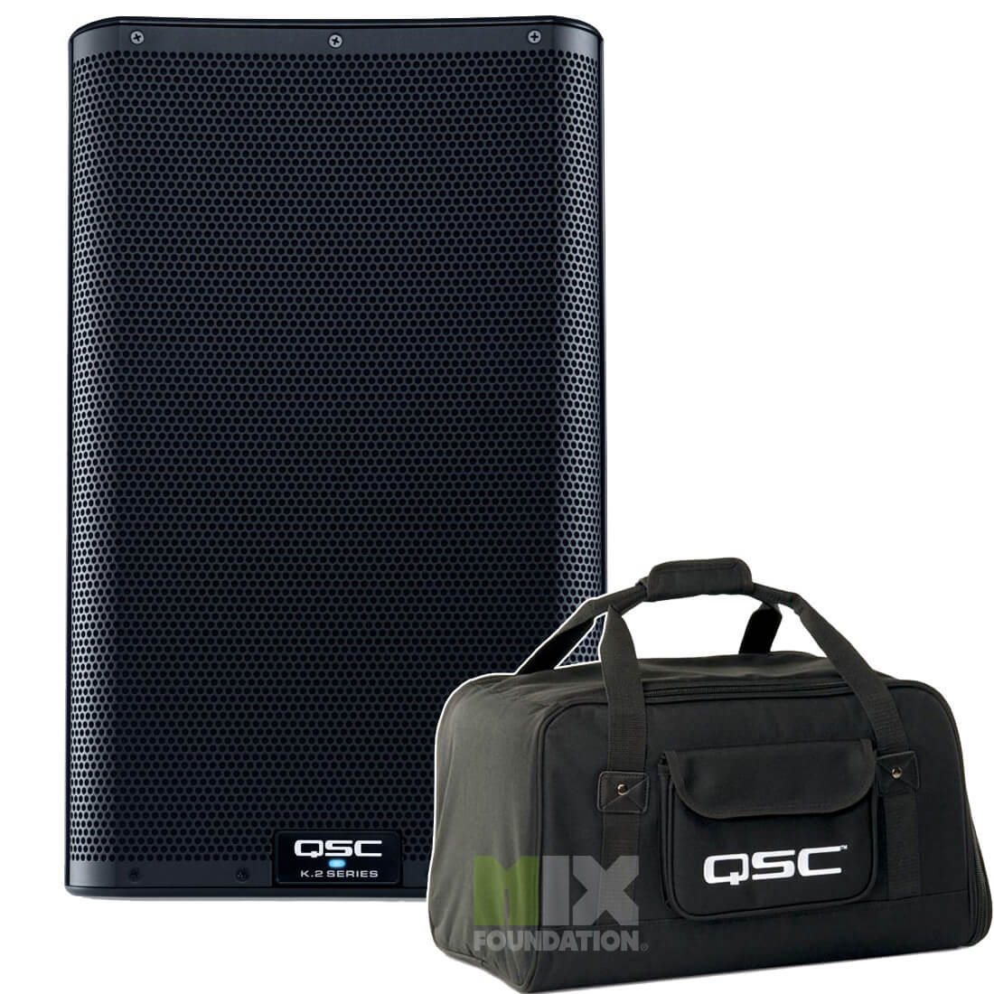 QSC K10.2 | 2KW Powered 10" Speaker with Advanced DSP | 6 Year Warranty + FREE Tote Bag