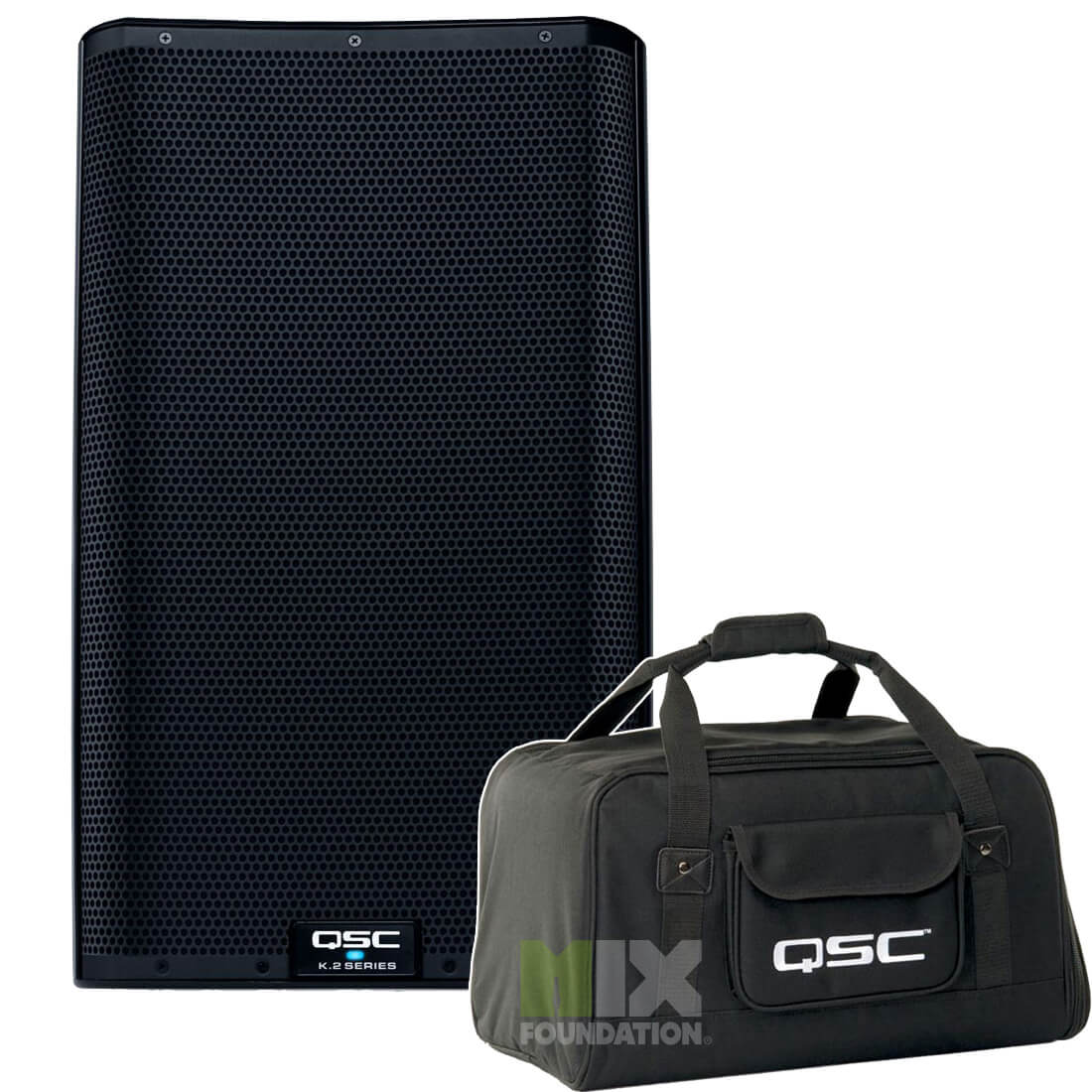 QSC K12.2 | 2KW Powered 12" Speaker with Advanced DSP | 6 Year Warranty + FREE Tote Bag