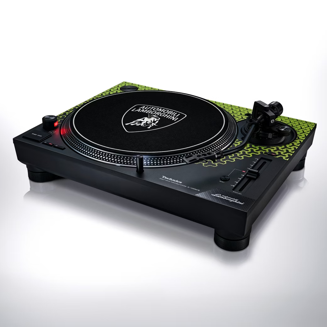 Technics SL-1200M7B - Automobili Lamborghini Edition - Direct-Drive Turntable - Green