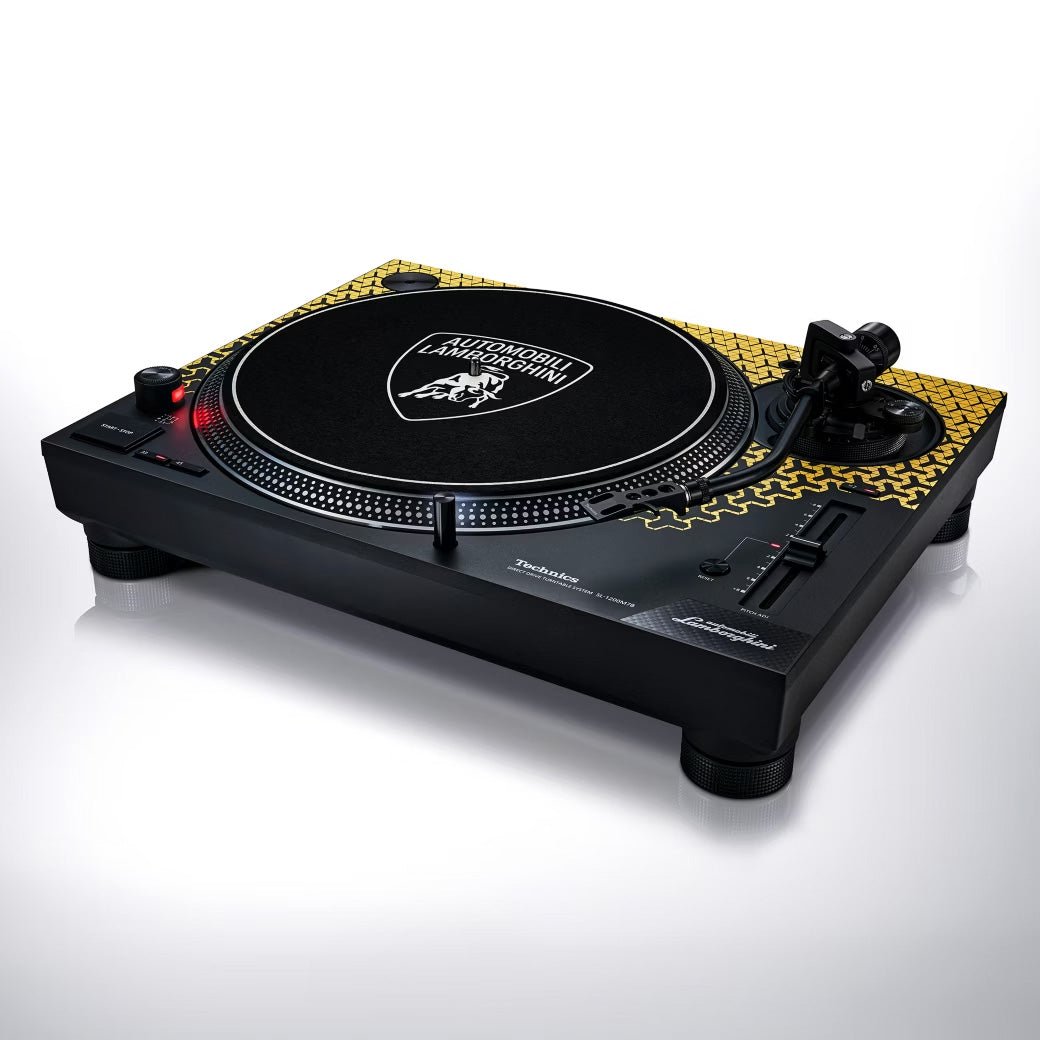 Technics SL-1200M7B - Automobili Lamborghini Edition - Direct-Drive Turntable - Yellow