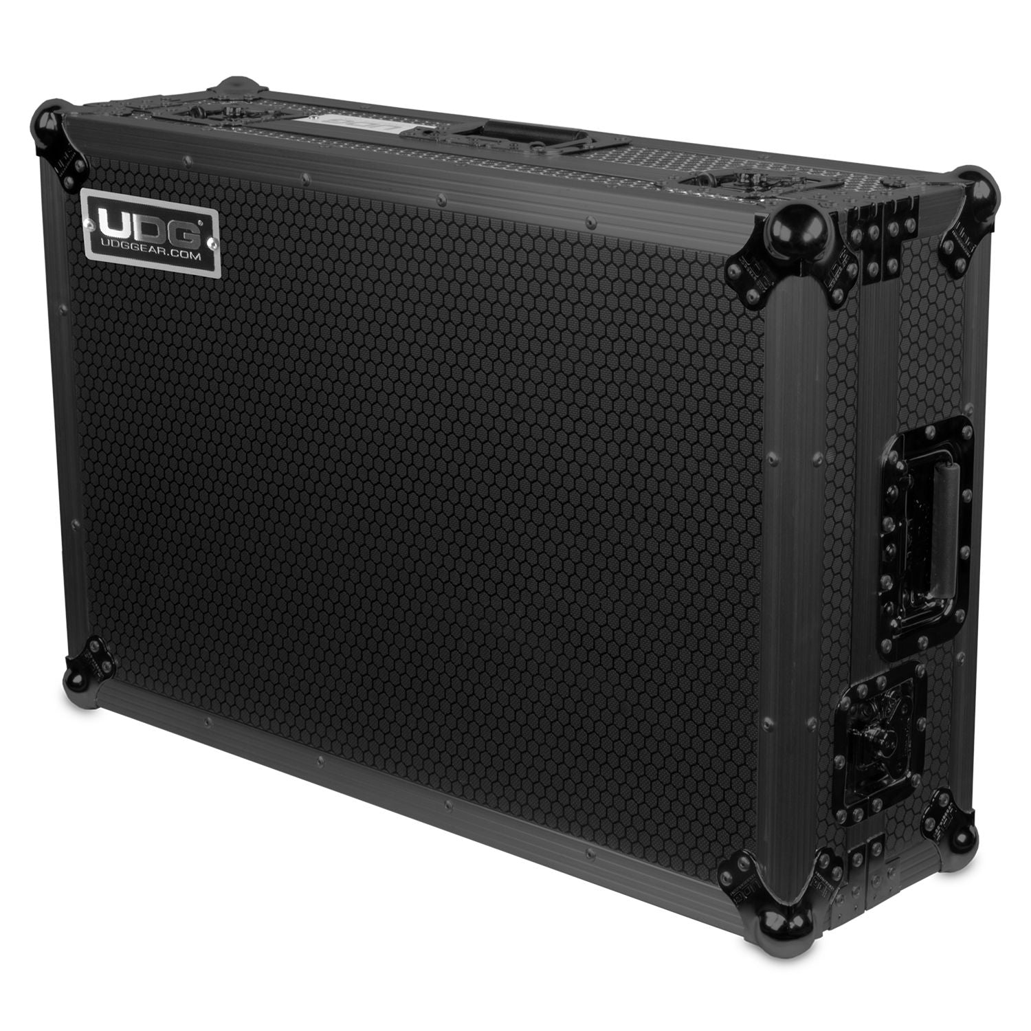 UDG Ultimate FLIGHT CASE Pioneer DDJ-FLX10 Black Plus (Laptop Shelf + Wheels)