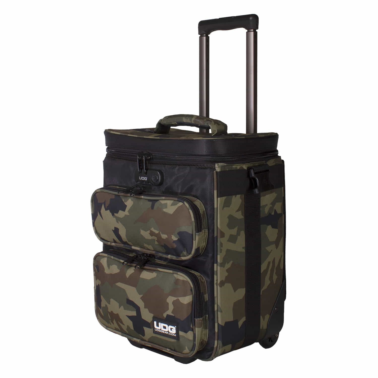 UDG ULTIMATE DIGI TROLLEY TO GO Black Camo / Orange Inside