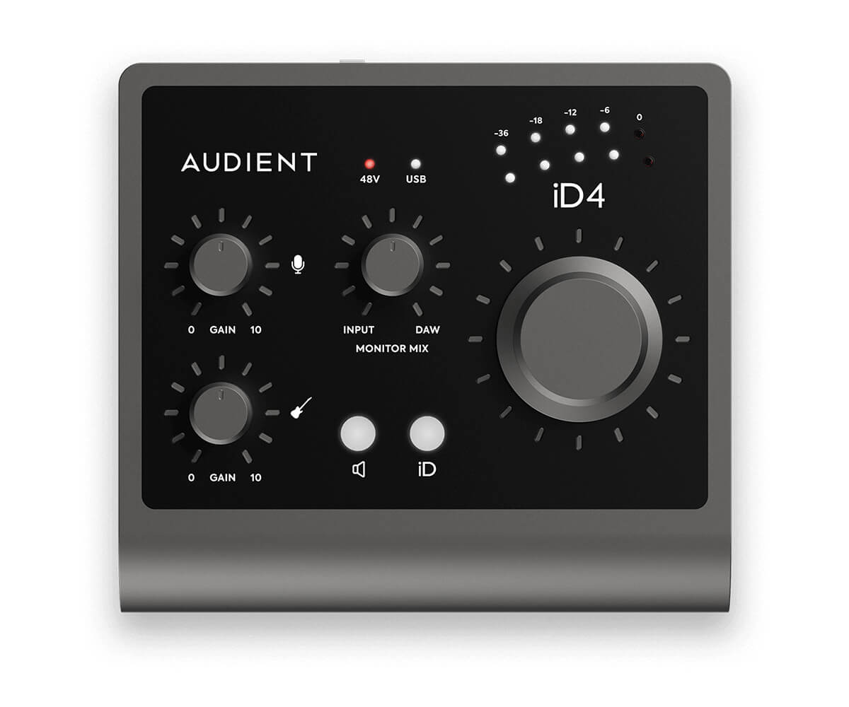 Audient iD4 MKII 2-In/2-Out Professional Audio Interface