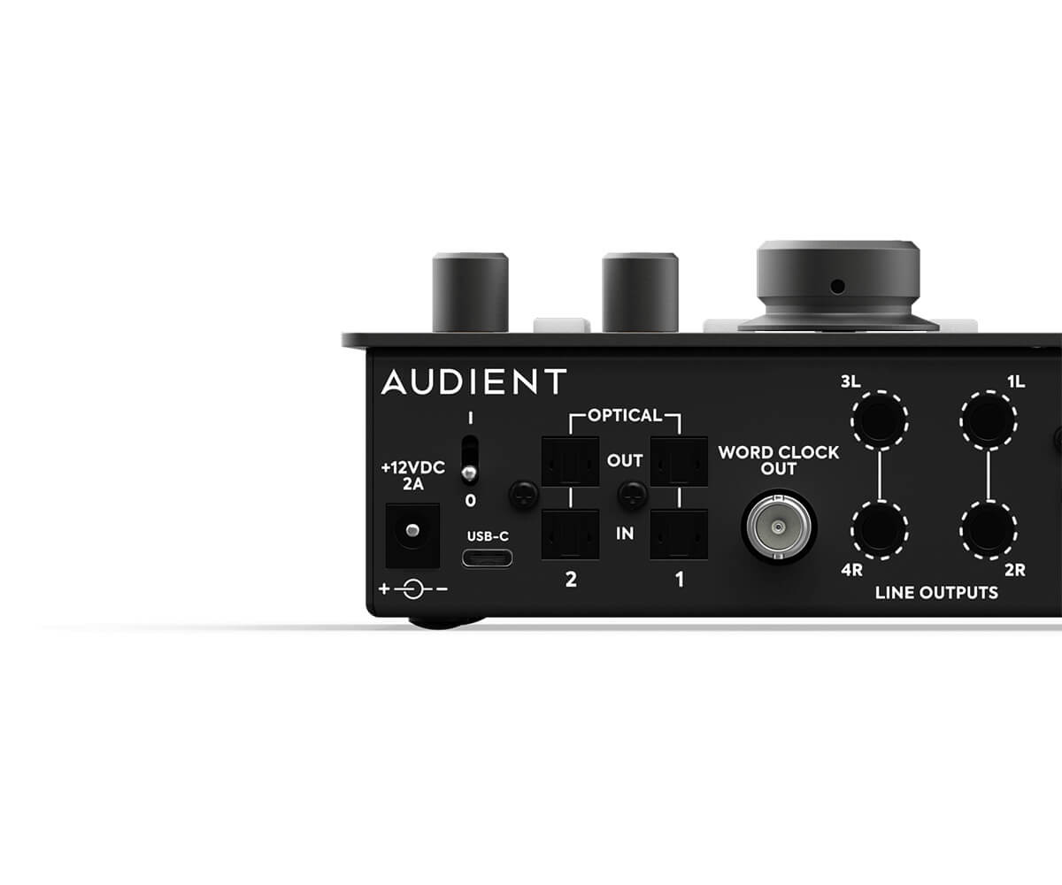 Audient iD44 MKII 20-In/24-Out High Performance Audio Interface & Monitor Controller