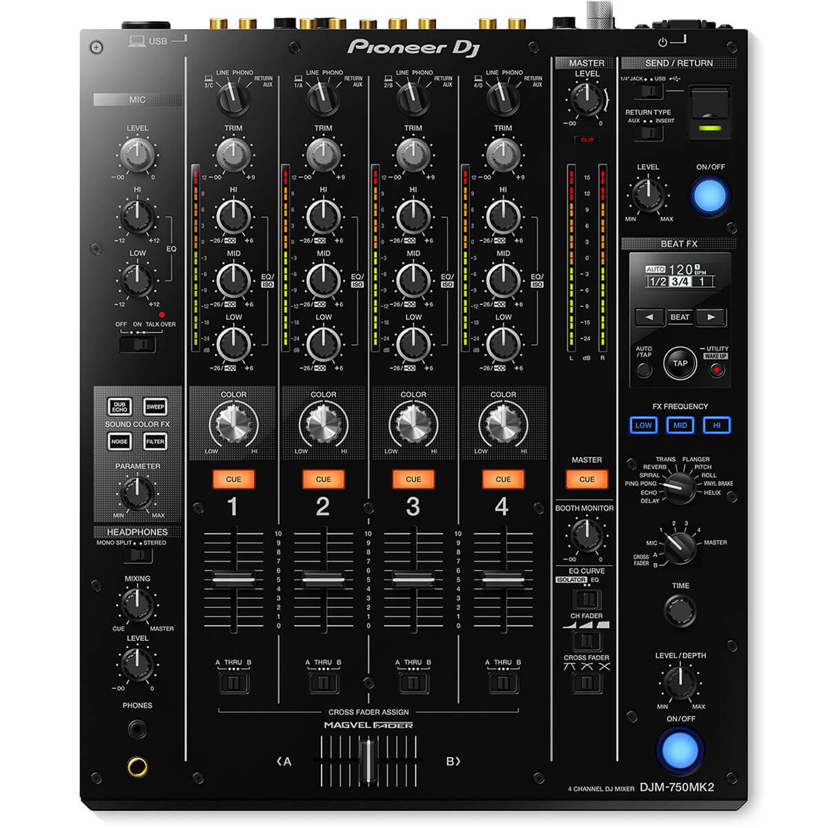 Pioneer XDJ-1000MK2 X DJM-750MK2 Digital Package