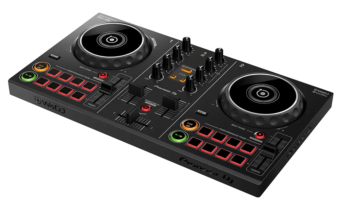 Pioneer DDJ-200 Smart Bluetooth 2-Channel Beginner DJ Controller