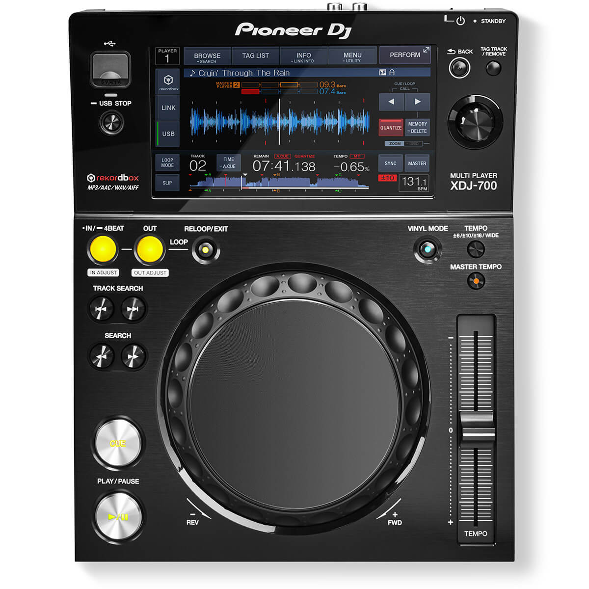 Pioneer XDJ-700 with DJM-250MK2 Digital-Media DJ Package