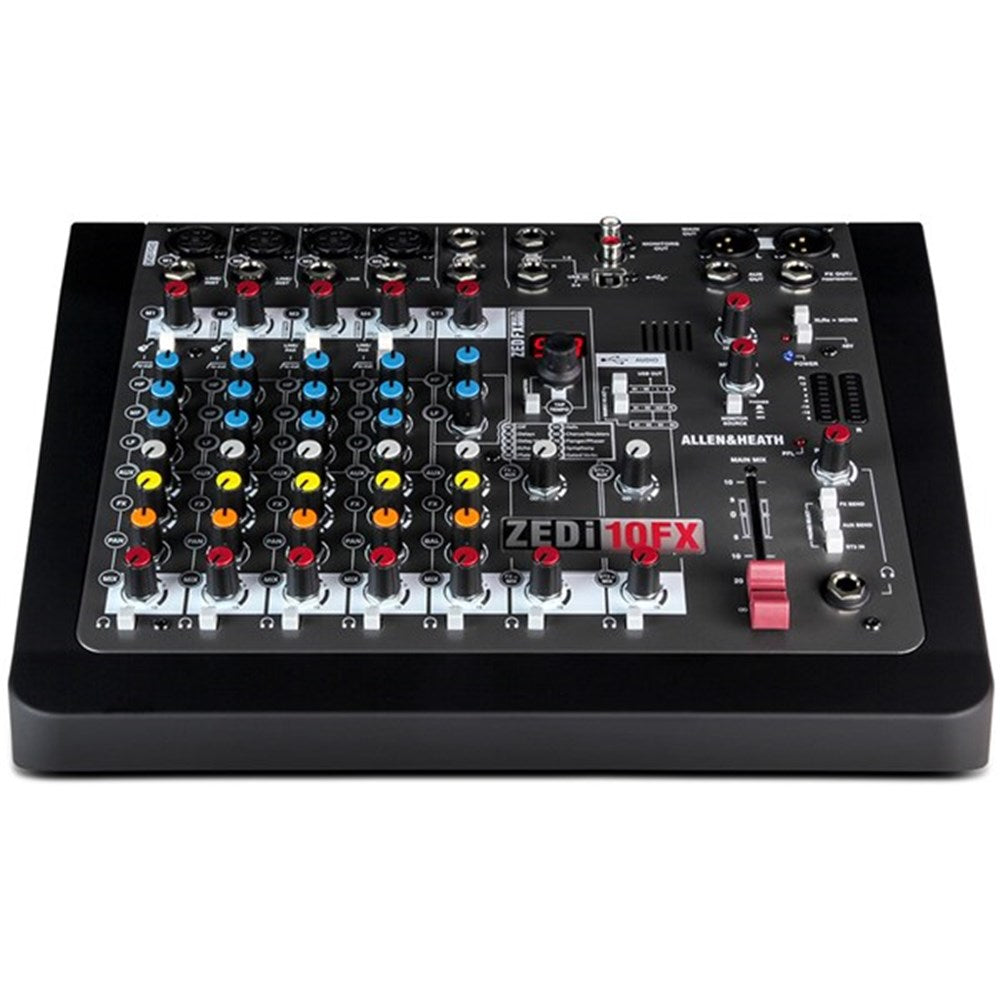 Allen & Heath ZEDi10FX Hybrid Compact Mixer w/ 4x4 USB Interface & FX