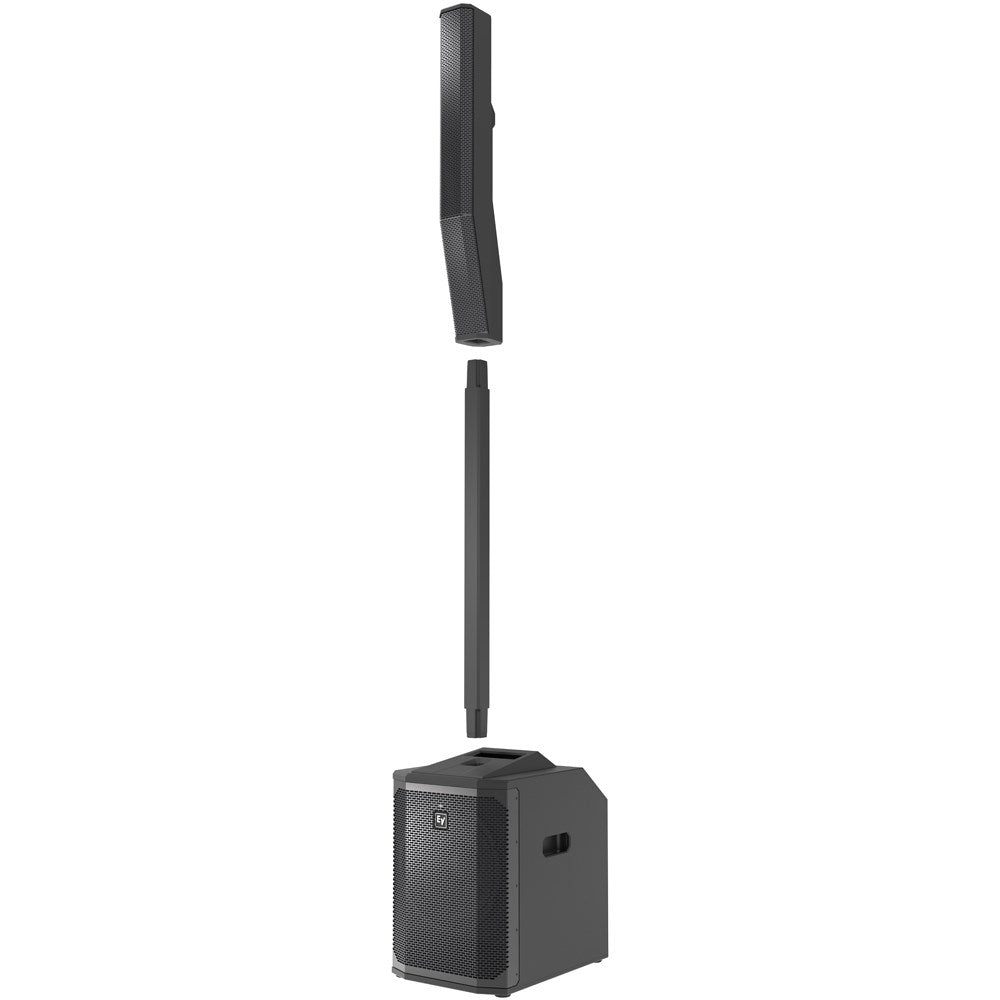 Electro-Voice EVOLVE 50M Portable Powered Column Speaker System w/ Sub (Black)