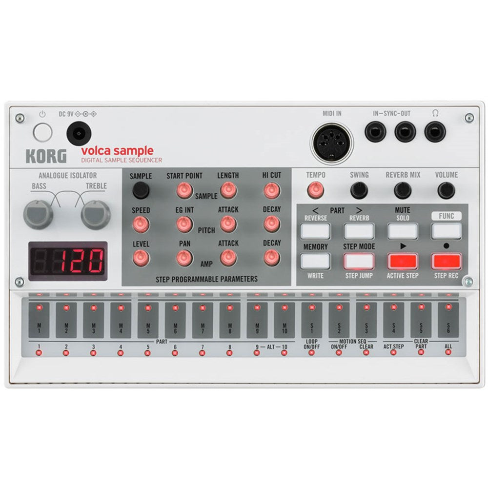 Korg VOLCA SAMPLE 2 Digital Sample Sequencer