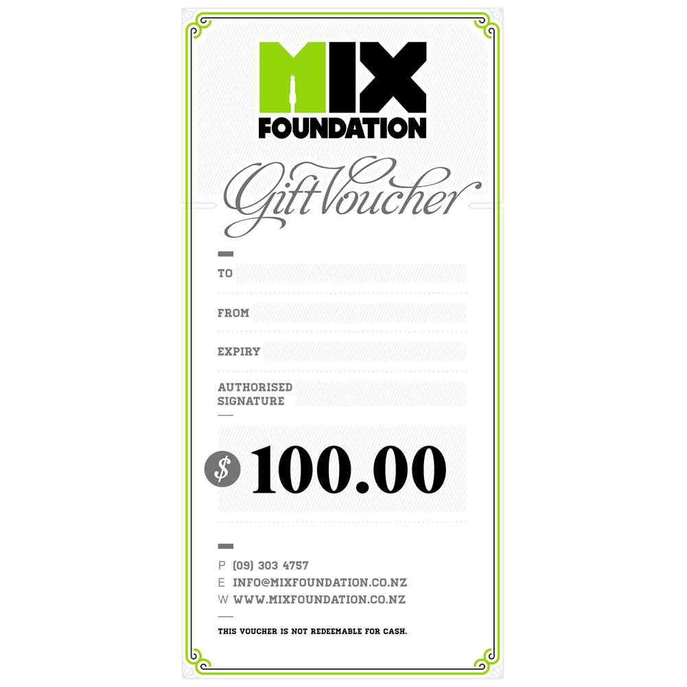 Mix Foundation $100 GIFT VOUCHER