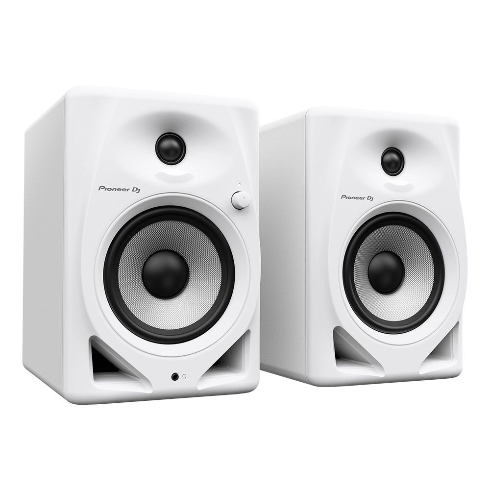 Pioneer DM-50D 5" Active Monitor Speaker (Pair) White