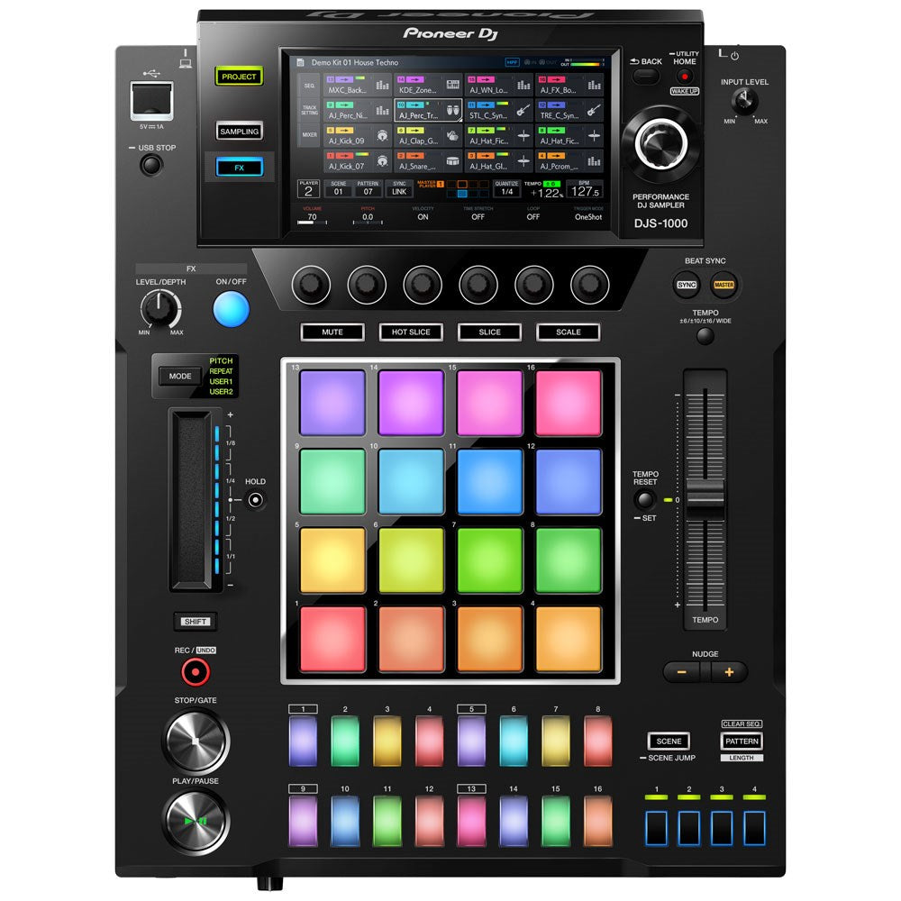 Pioneer DJS-1000 Standalone DJ Sampler with 7" full-colour Touch Screen LTD STOCK