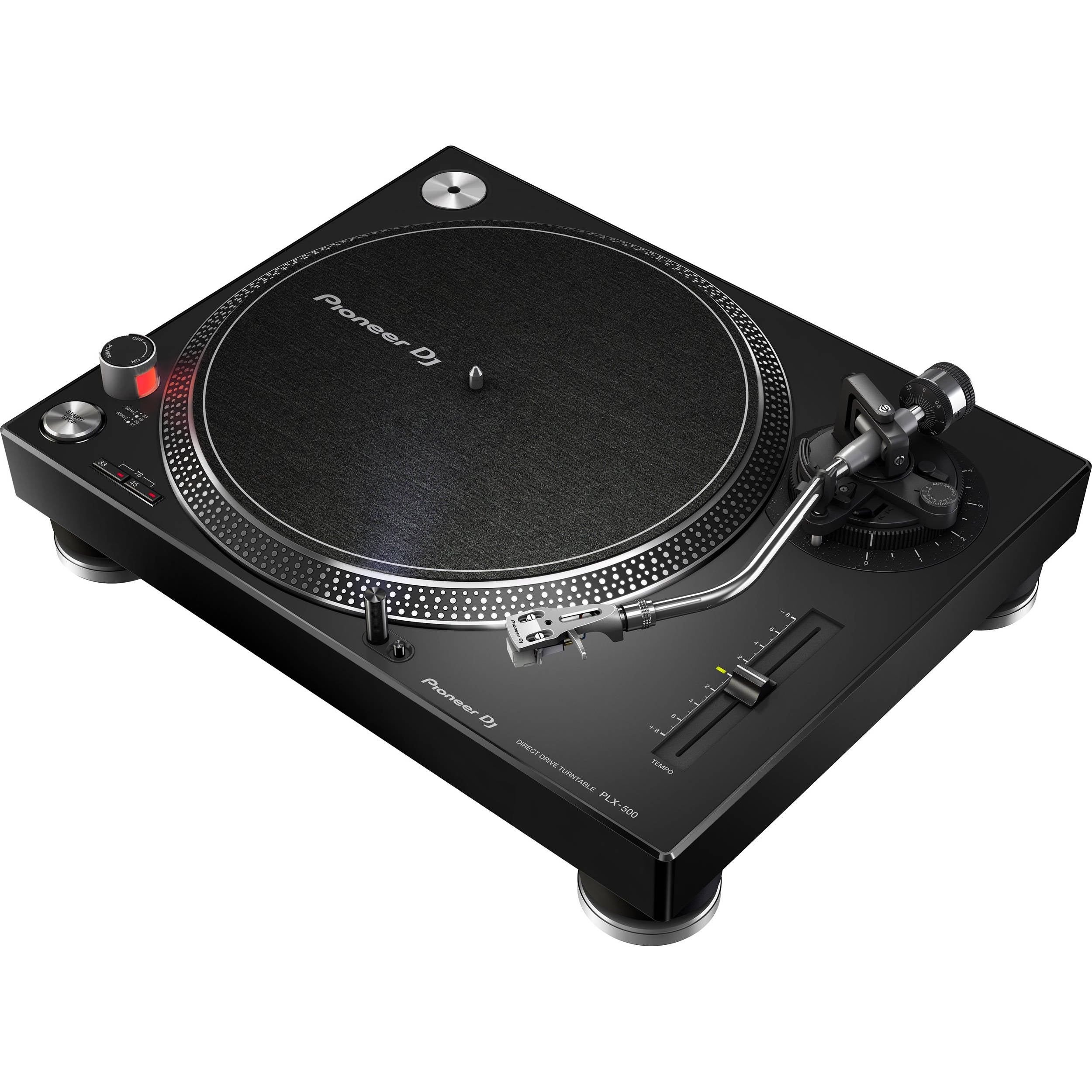 Pioneer PLX 500 Direct-Drive DJ Turntable (Black)