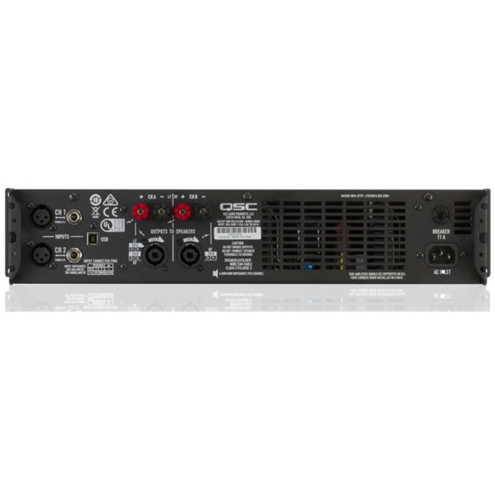 QSC GXD4 Professional Power Amplifier with DSP Processing