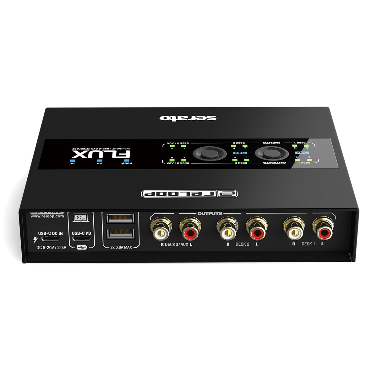 Reloop FLUX 6x6 USB-C DVS Interface for Serato DJ Pro PRE-ORDER