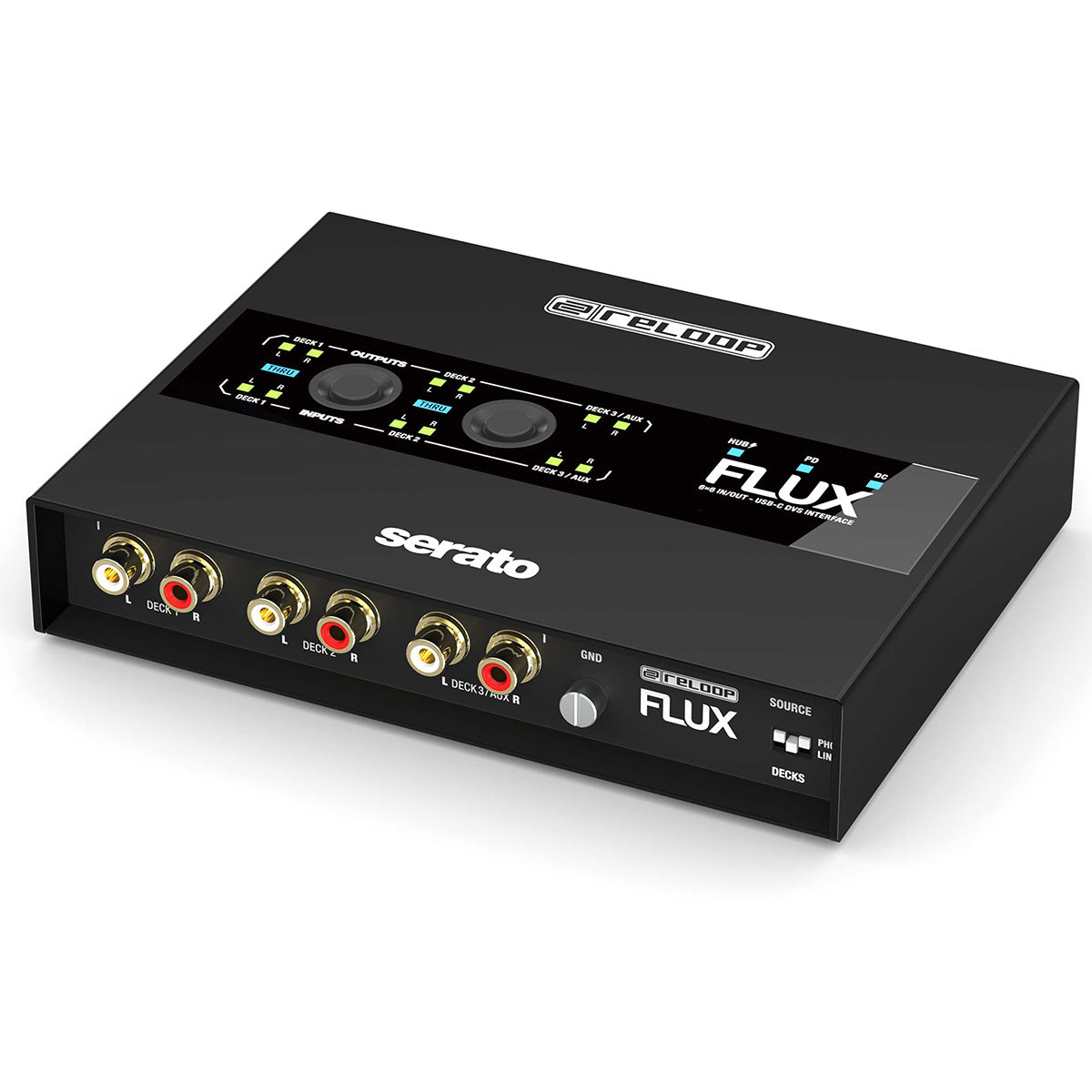 Reloop FLUX 6x6 USB-C DVS Interface for Serato DJ Pro PRE-ORDER