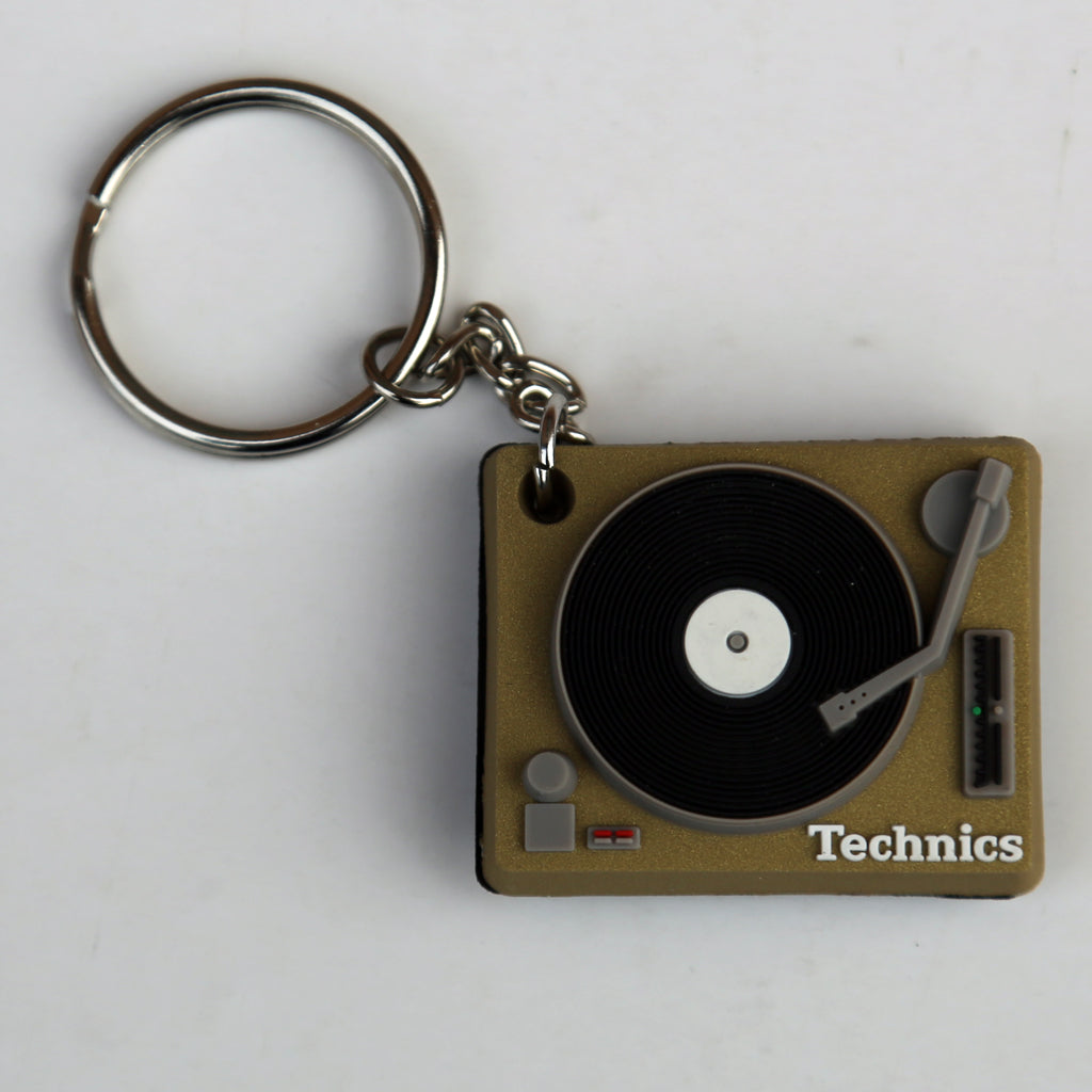 Technics Gold Deck Keyring