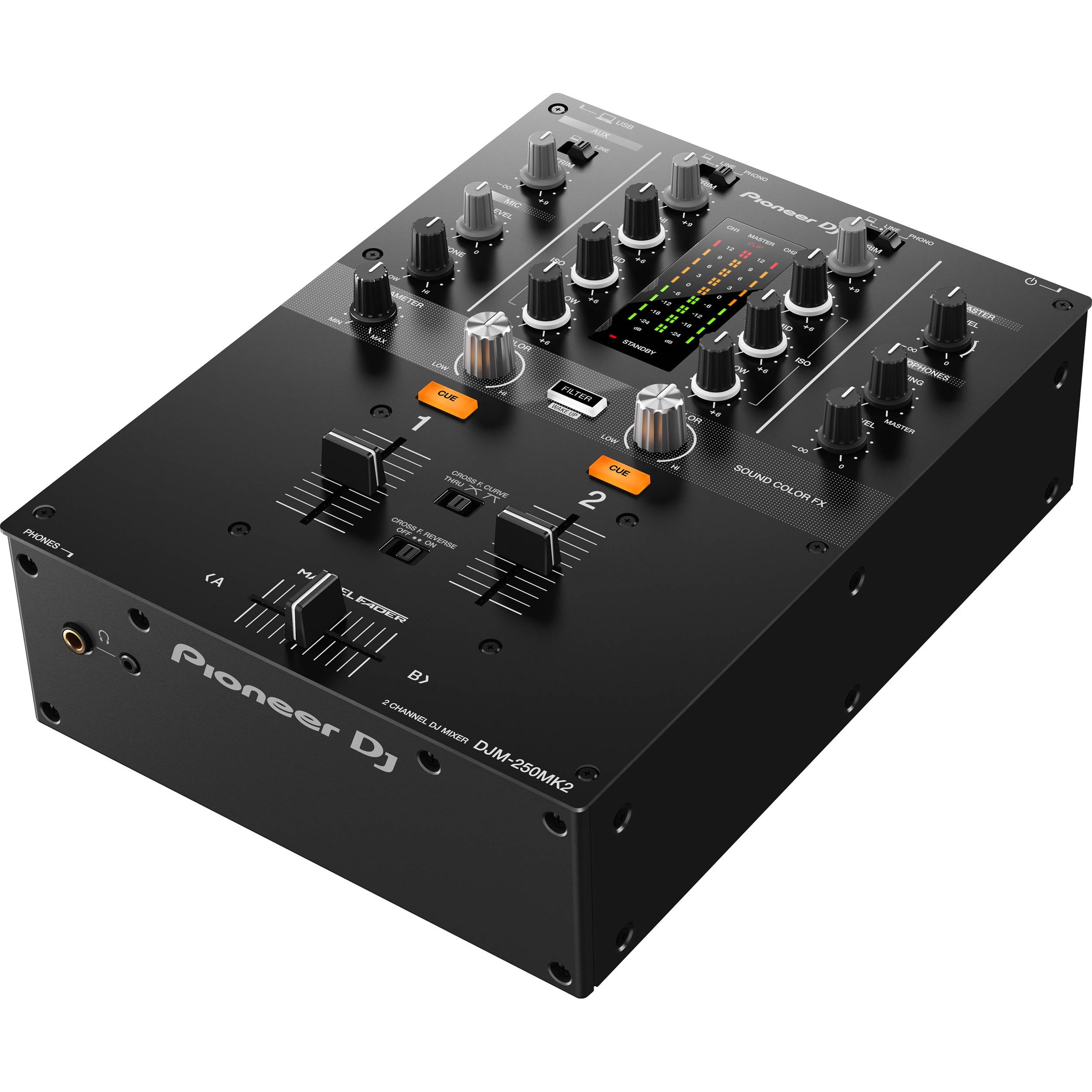 Pioneer DJM-250MK2 2-Ch DJ Mixer with Rekordbox DJ & DVS LOW-STOCK