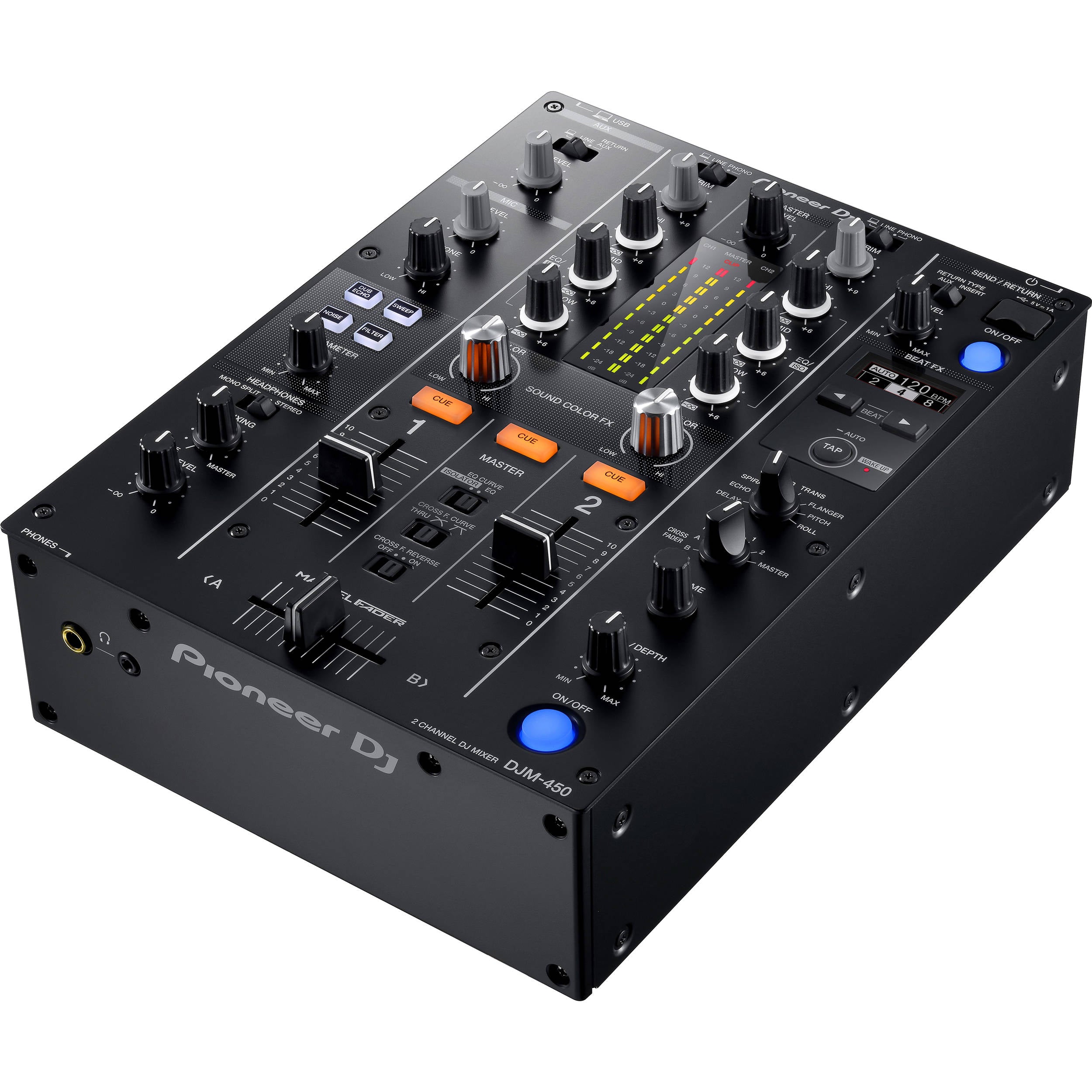 Pioneer DJM-450 2-Channel DJ Mixer with Rekorbox DJ PRE-ORDER