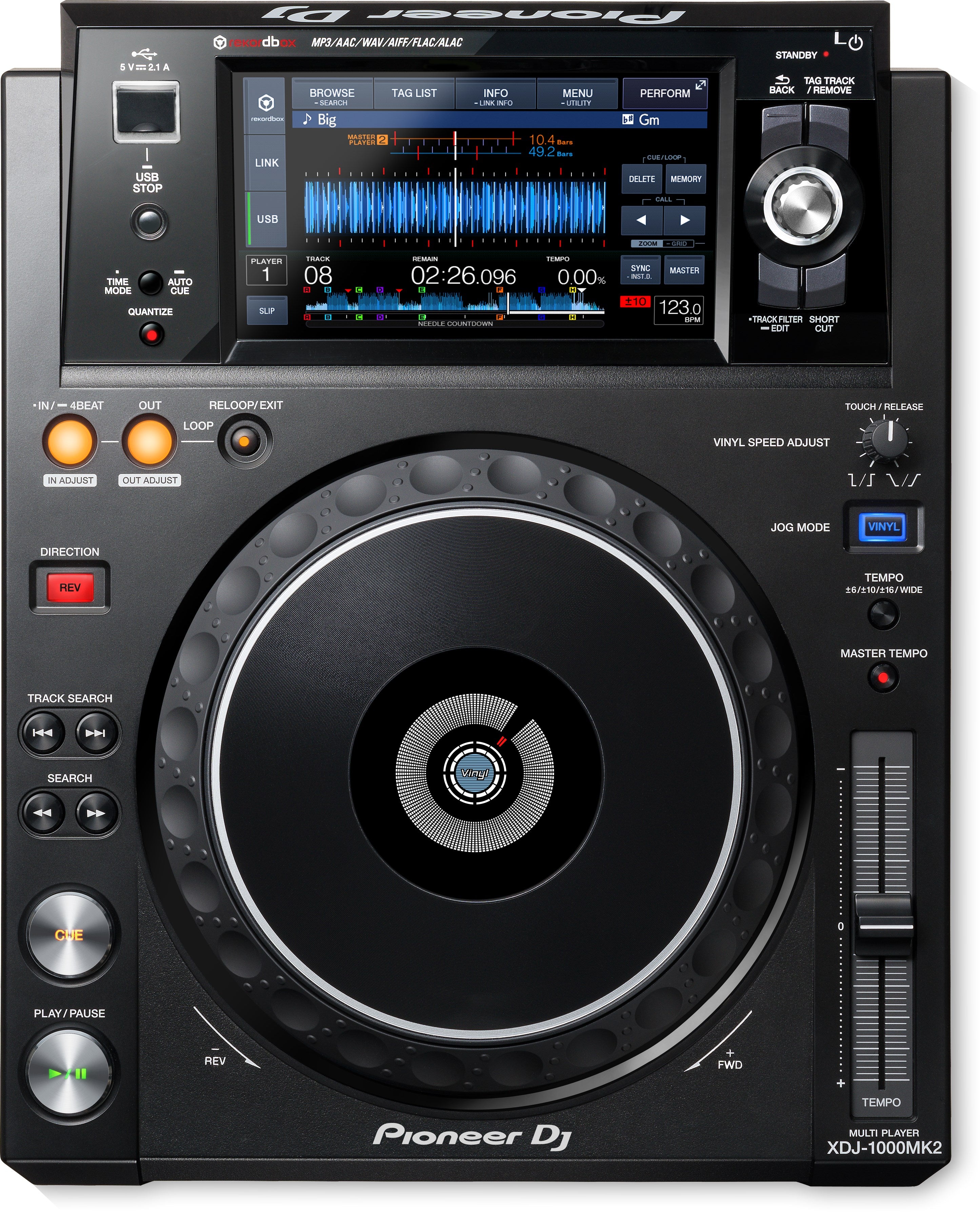 Pioneer XDJ-1000MK2 Performance Multiplayer with Touchscreen LTD STOCK