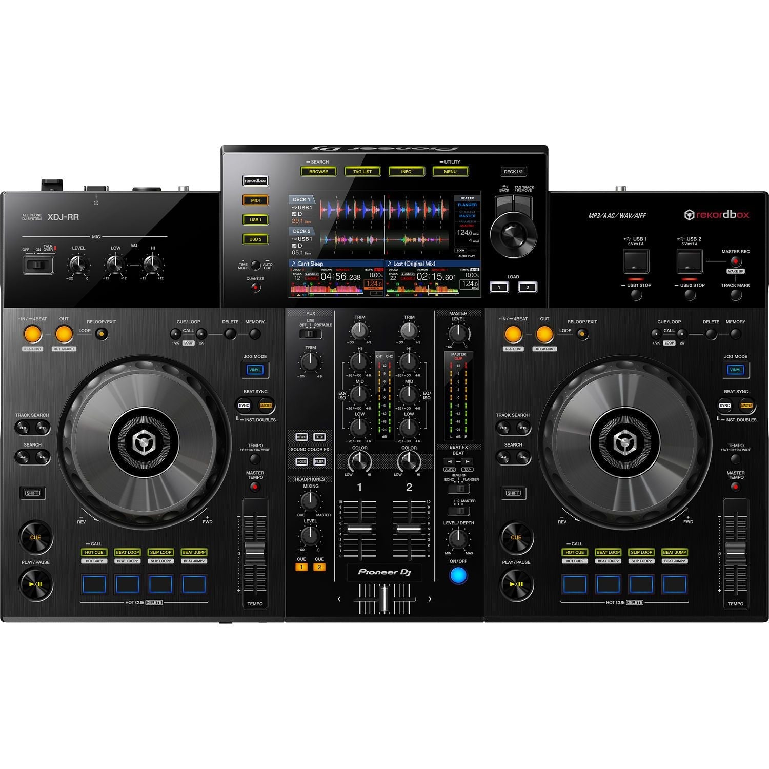 Pioneer XDJ-RR All-In-One DJ Systems for Rekordbox X VM-50 Monitors Package