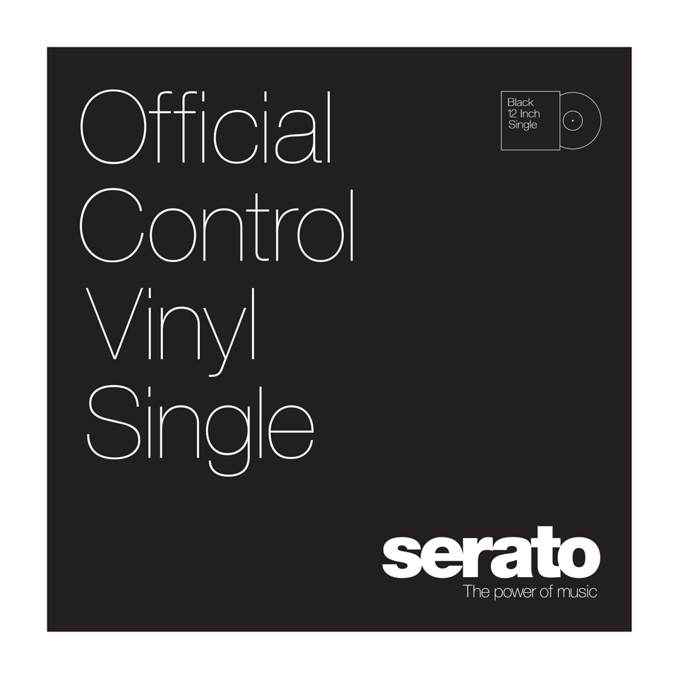 Serato Performance Series 12" Control Vinyl Black (Single)