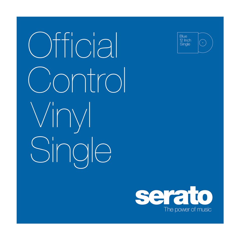 Serato Performance Series 12" Control Vinyl Blue (Single)